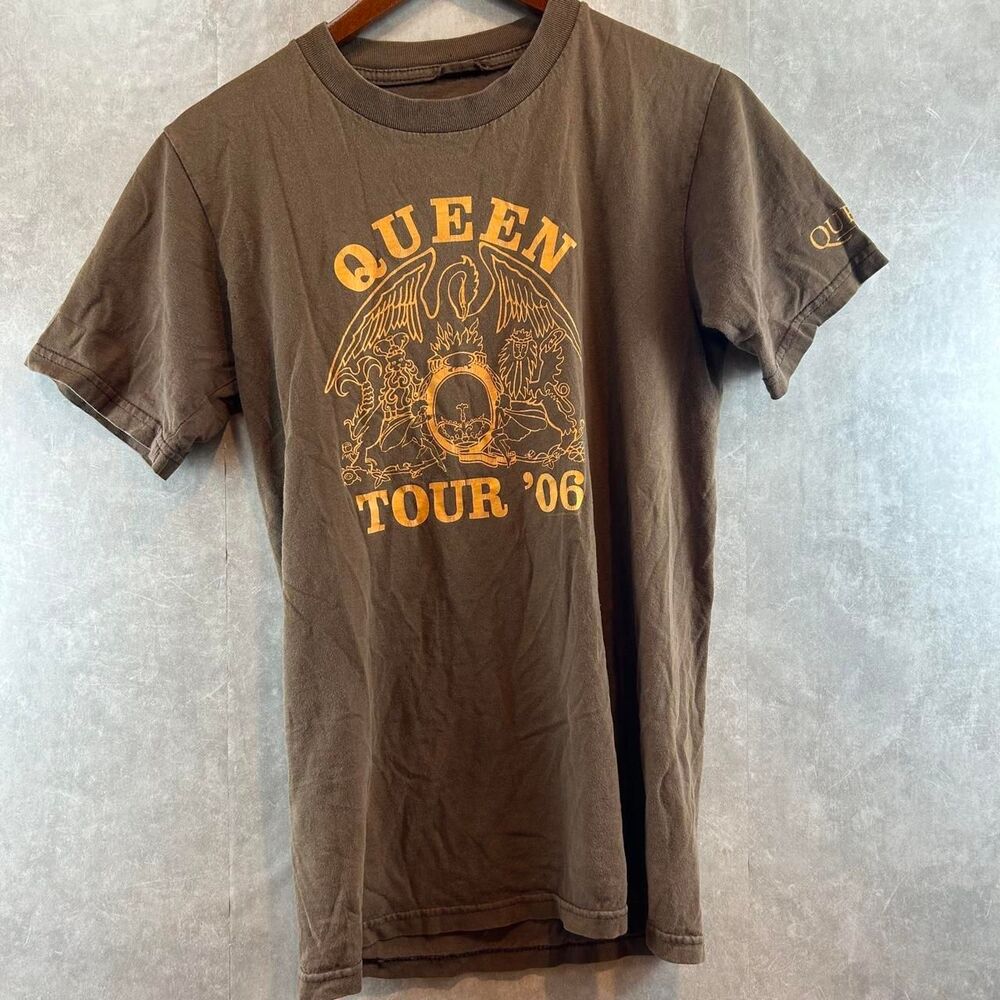 Unbranded Men's Brown and Black T-shirt